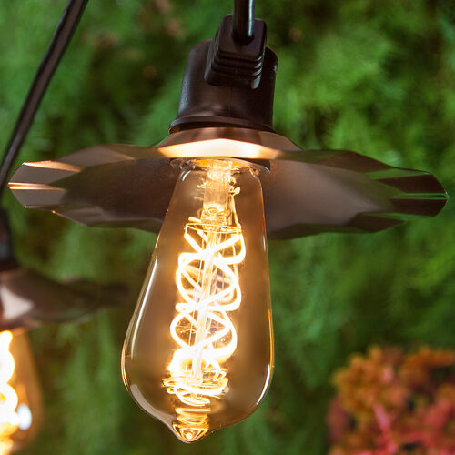ST64 5W Antiqued Glass Warm White FlexFilament® LED Edison Bulbs