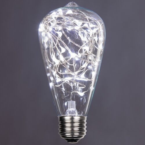 ST64 Cool White LEDimagineTM Fairy Light Bulbs