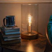 ST64 Glass Warm White FlexFilament LED Edison Bulbs