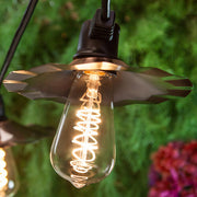 ST64 Glass Warm White FlexFilament LED Edison Bulbs