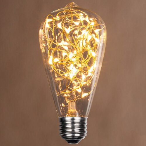 ST64 Warm White LEDimagineTM Fairy Light Bulbs