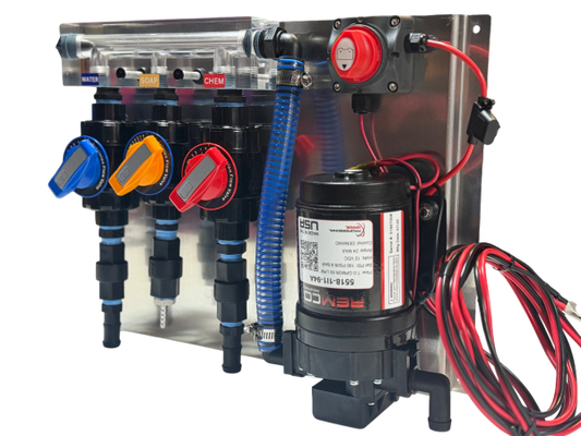 7GPM Remco 100 Psi Pump With Softwashing Manifold