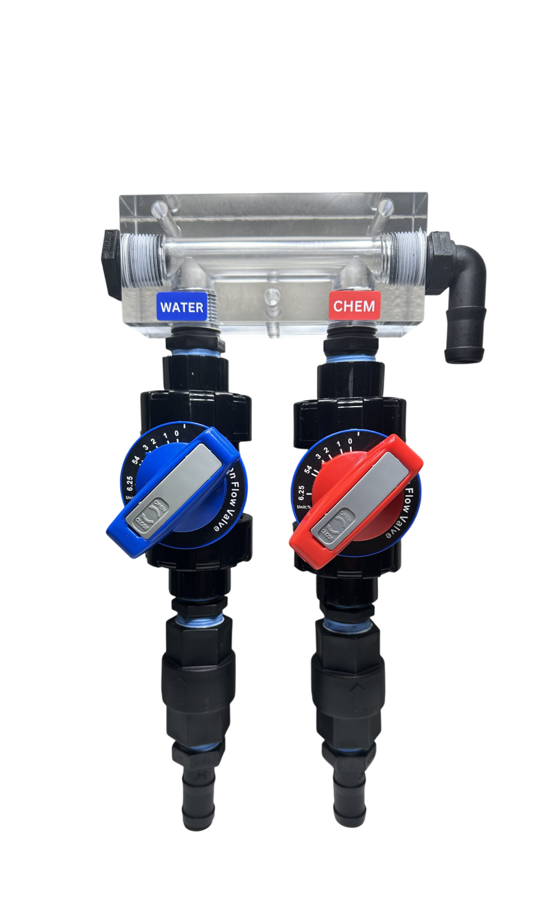 3/4" Clear Proportioner 2 Port