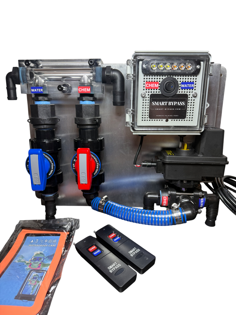 Gen 2 1" Remote Control System With 2 Port Soft Washing Manifold
