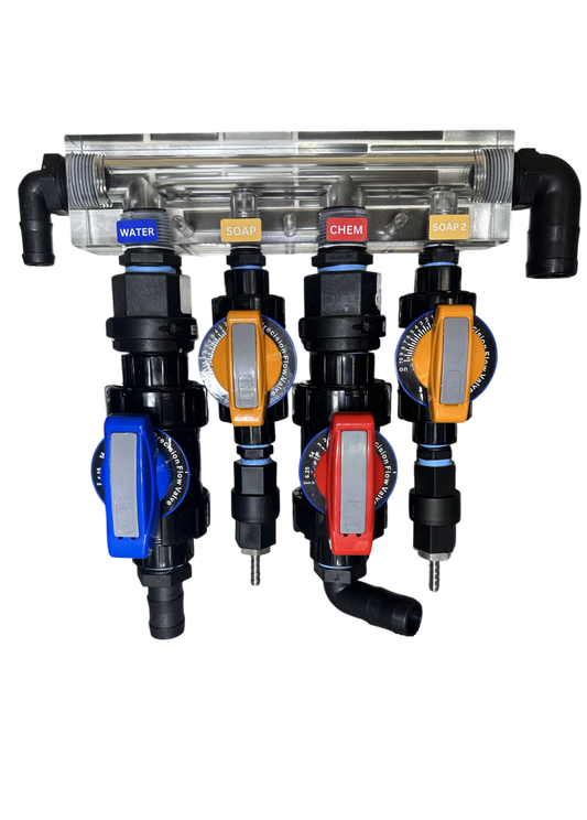 1" Manifold 4 Port
