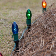 C9 Multicolor Triple Dipped Transparent Bulbs
