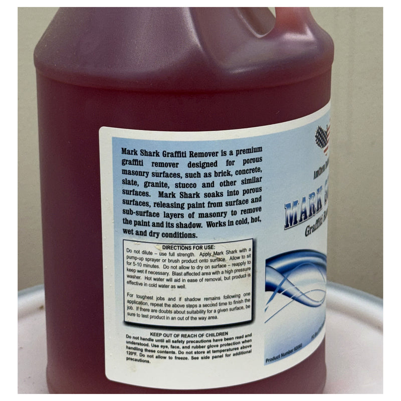 Mark Shark directions label