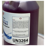 Mud Away warning and safety label