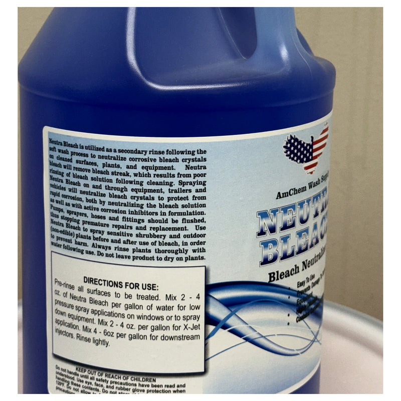Neutra Bleach directions label