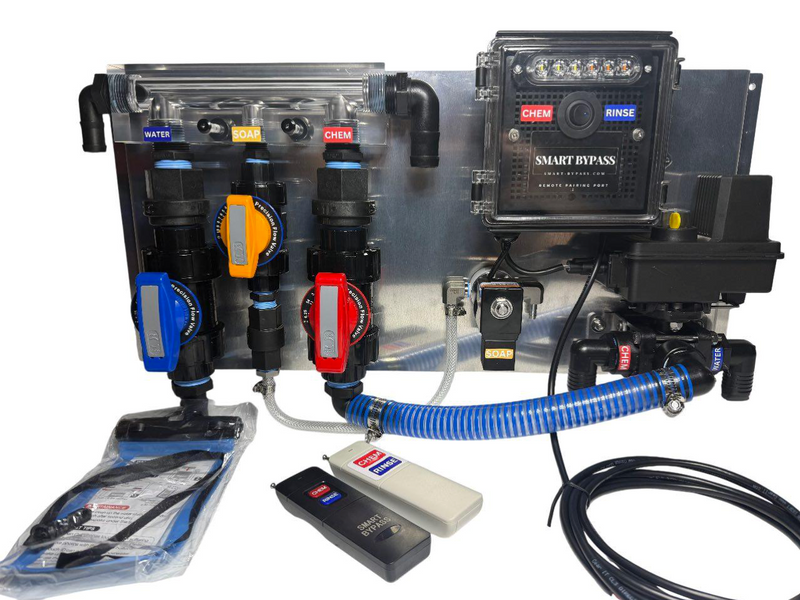 Gen 2 Remote Control System With Soft Washing Manifold