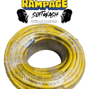 Rampage 1/2″ Yellow 200’ Soft Wash Hose