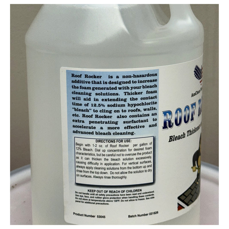 Roof Rocker directions label