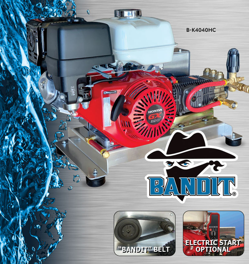 Bandit 5.5 GPM Belt Drive Pressure Washer